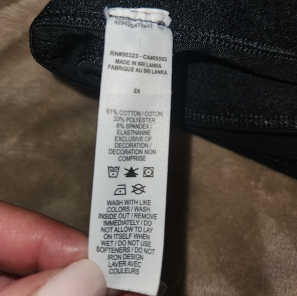 Nike Women's Sportswear Core Printed 7/8 Leggings Size 2X - Picture 6 of 6